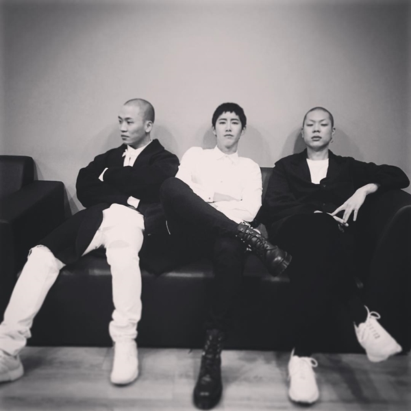 ▲다이나믹듀오 개코, 제국의 아이들 광희, 혁오 밴드 오혁(사진=광희 인스타그램)