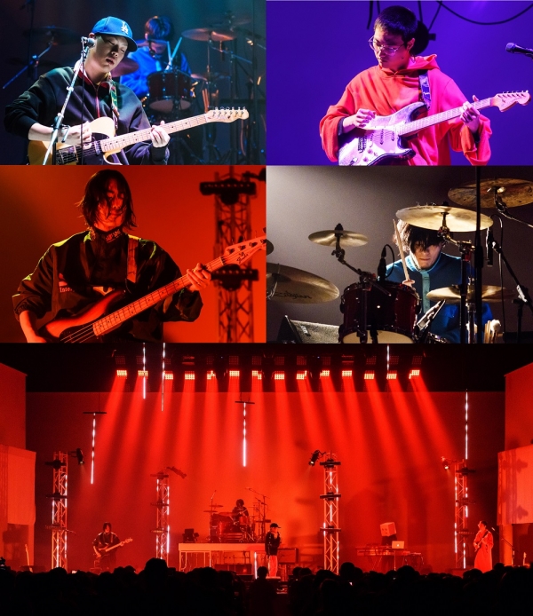 ▲밴드 혁오 콘서트 현장(사진=두루두루AMC)