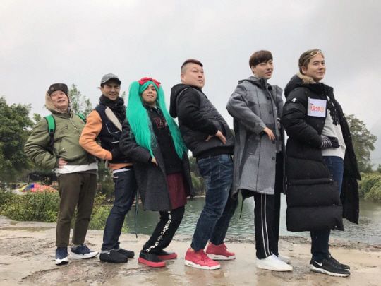 ▲'신서유기3' 이수근, 송민호, 은지원, 강호동, 안재현, 규현(사진=tvN )