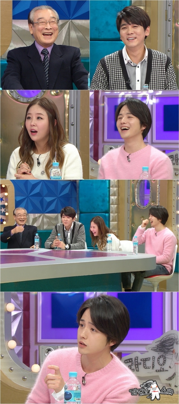 ▲'라디오스타' 이순재 최민용 신지 김혜성(MBC)