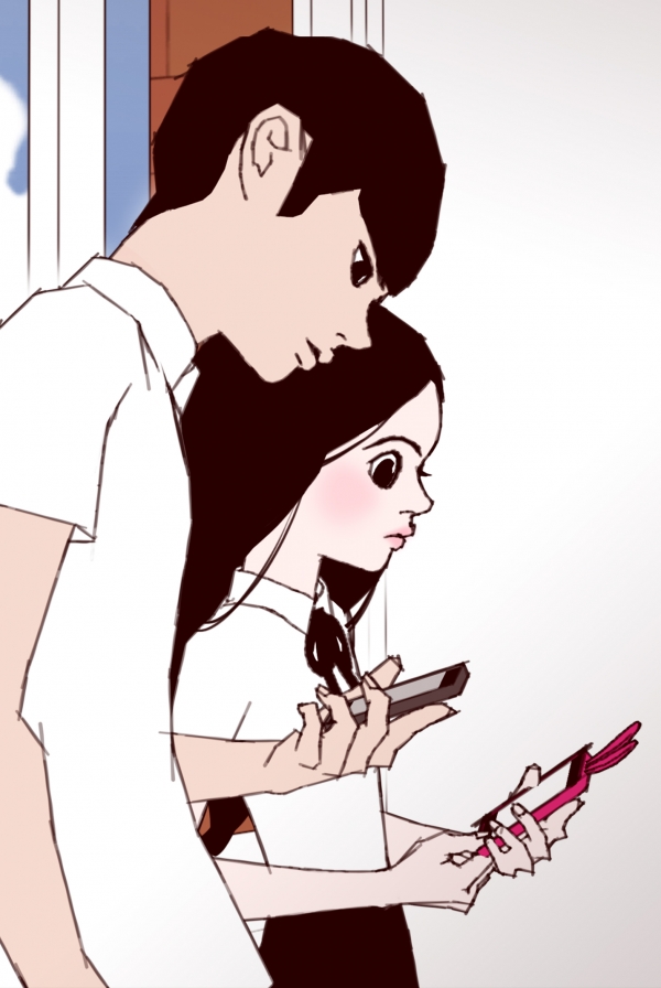 ▲(출처=천계영 웹툰 '좋아하면 울리는')