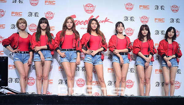 ▲걸그룹 AOA(사진=윤예진 기자 yoooon@)