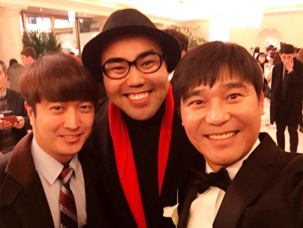 ▲개그맨 김지호, 정명훈이 6일 임창정 결혼식 참석을 알렸다.(사진=인스타그램)