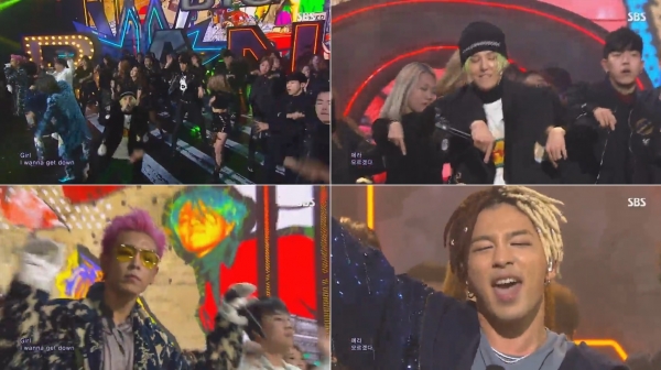 ▲그룹 빅뱅(사진=SBS '인기가요')