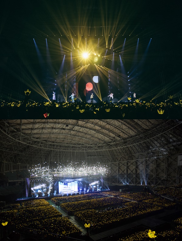 ▲빅뱅 '0.TO.10 FINAL IN SEOUL' 콘서트 현장(사진=YG엔터테인먼트)