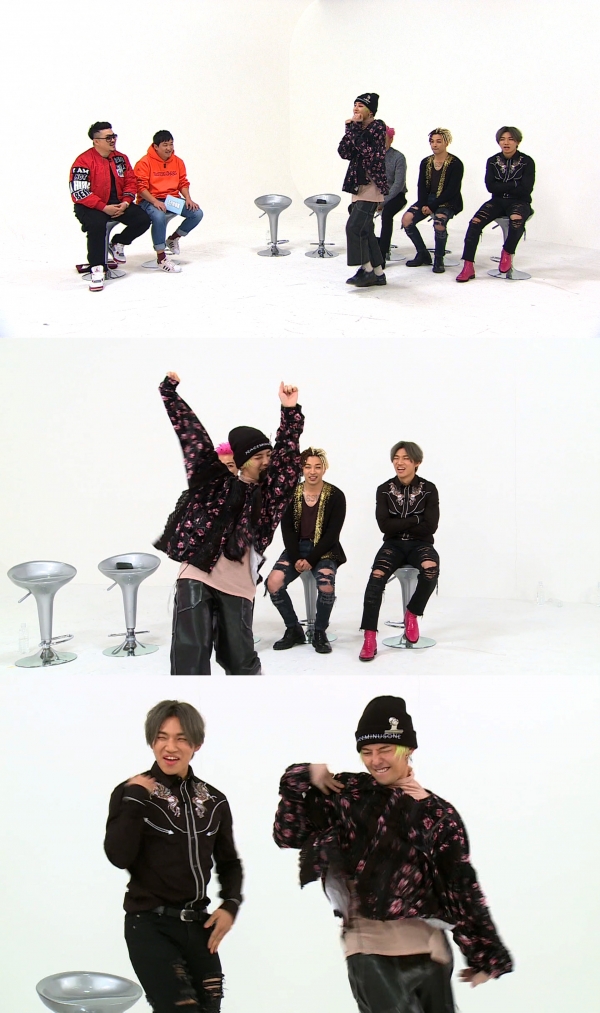 ▲'주간아이돌'에 출연한 빅뱅(사진=MBC에브리원)