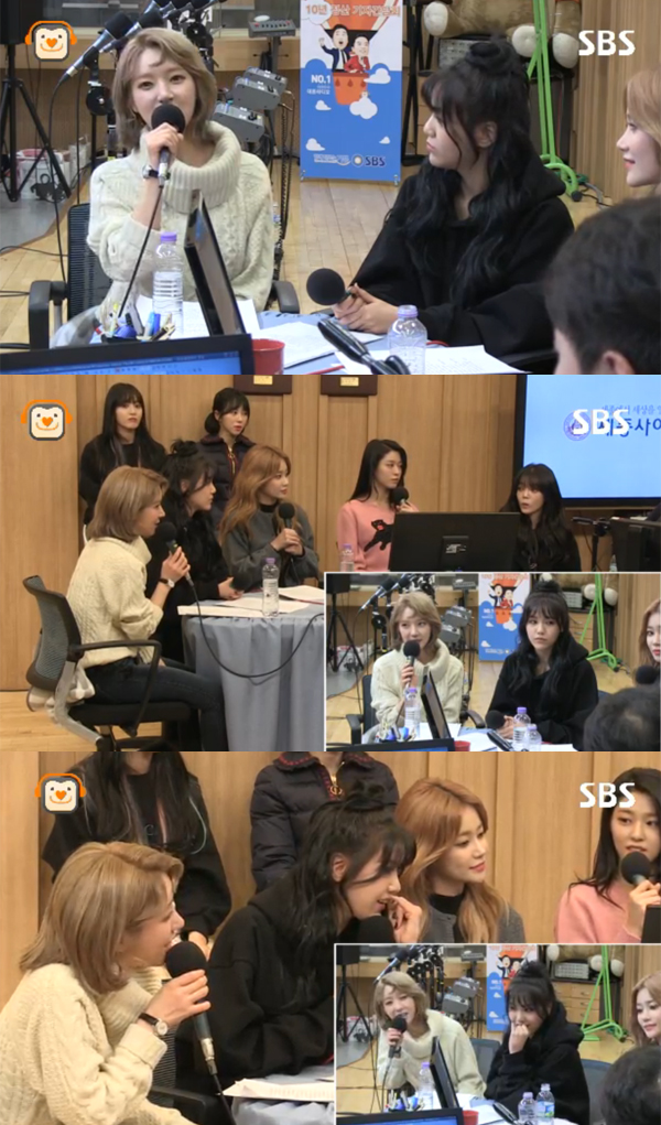 ▲'컬투쇼' AOA(사진=sbs 파워FM)