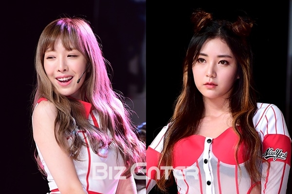 ▲브레이브걸스 유진, 혜란(사진=비즈엔터 DB)
