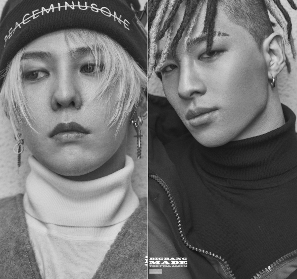 ▲그룹 빅뱅 지드래곤(좌측)과 태양(사진=YG엔터테인먼트)