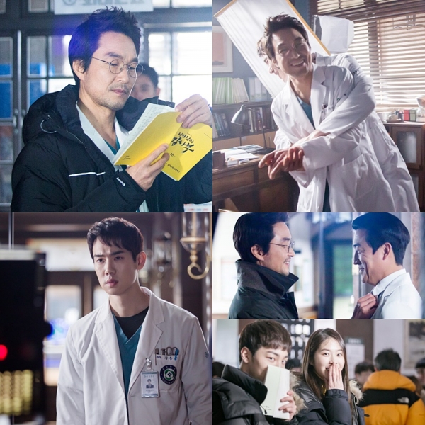 ▲'낭만닥터 김사부' 촬영 현장(사진=삼화네트웍스, SBS)