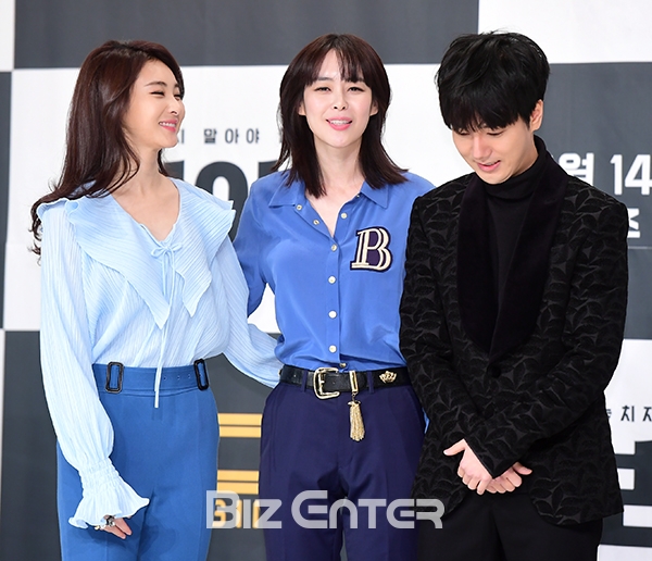 ▲(왼쪽부터)손은서, 이하나, 예성(사진=윤예진 기자 yoooon@)