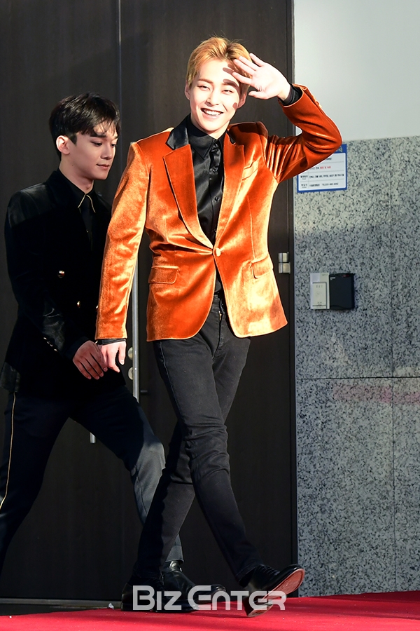 ▲엑소 시우민(사진=윤예진 기자 yoooon@)
