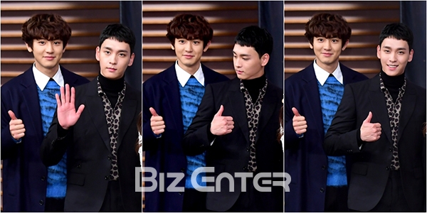 ▲엑소 찬열, 최태준(사진=윤예진 기자 yoooon@)