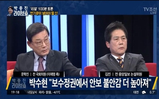 (사진=TV조선 '박종진 라이브쇼')