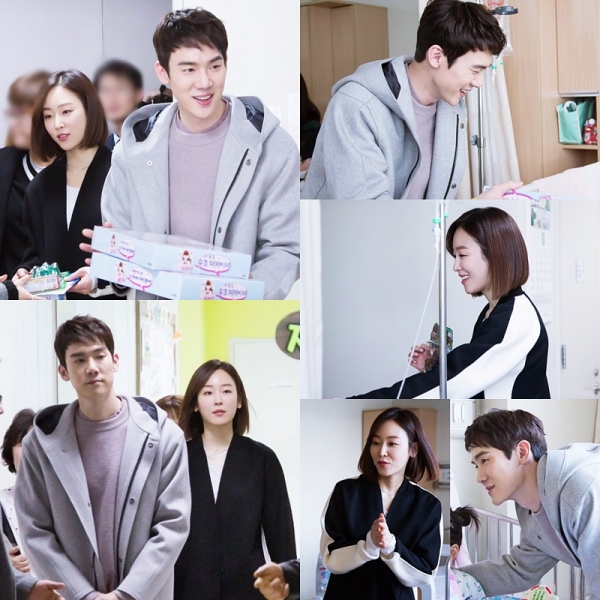 ▲'낭만닥터 김사부' 시청률 공약 이행 현장(사진=삼화네트웍스)