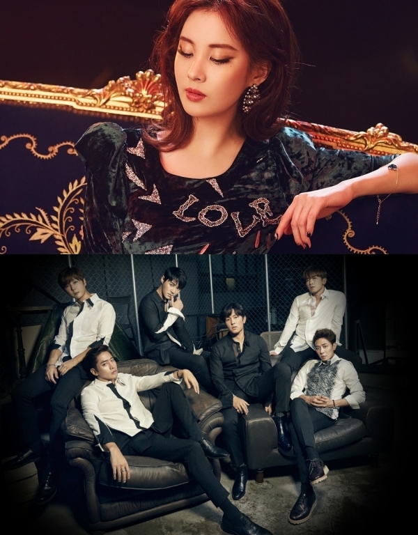 ▲소녀시대 서현, 그룹 신화(사진=SM엔터테인먼트, 신화컴퍼니)
