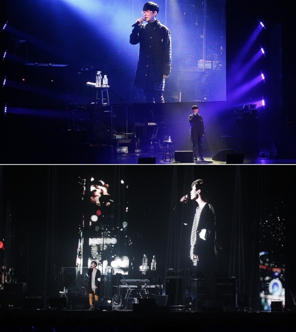 ▲신예 싱어송라이터 정진우(상단)와 빌런(사진=플라네타리움 레코드)