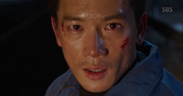 ▲'피고인' 박정우 역의 지성(사진=SBS 새 월화드라마 '피고인' 1회 캡처)