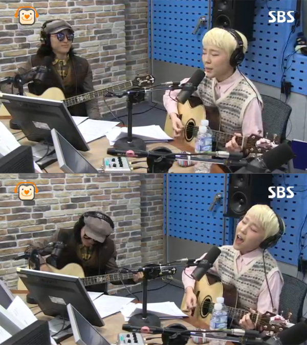 ▲'올드스쿨' 신현희와김루트(사진=sbs 파워FM)