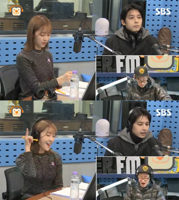 ▲'올드스쿨' 라붐 유정-신민철(사진=sbs 파워FM)