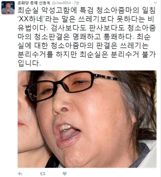 ▲신동욱 공화당 총재(사진=신동욱 트위터)