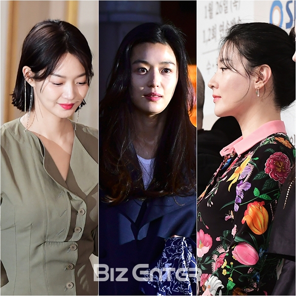 ▲(왼쪽부터)신민아, 전지현, 이영애(사진=윤예진 기자 yoooon@)