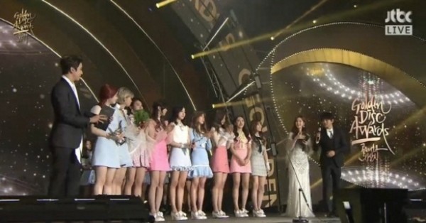 (▲JTBC '골든디스크어워즈' 트와이스)