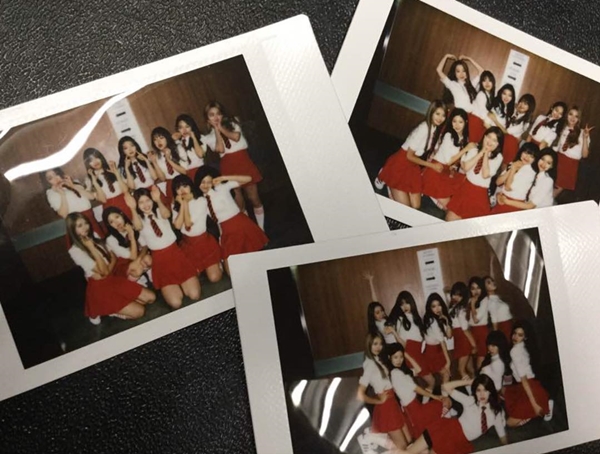 ▲그룹 아이오아이(사진=김소혜 인스타그램)