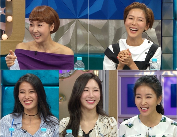 ▲'라디오스타' 최은경, 김나영, 황보, 예정화, 김정민 (MBC )