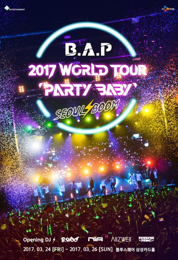 ▲B.A.P 서울 콘서트 포스터(사진=TS엔터테인먼트)