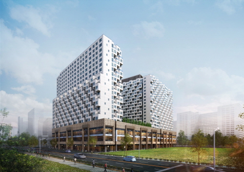 ▲사진=힐스테이트 광교중앙역 조감도