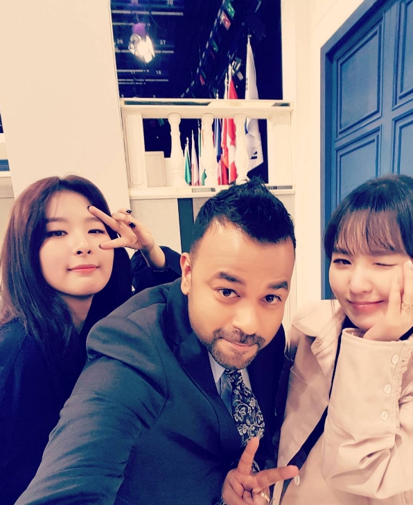 ▲레드벨벳 슬기, JTBC '비정상회담' 럭키, 레드벨벳 웬디(사진=럭키 인스타그램)