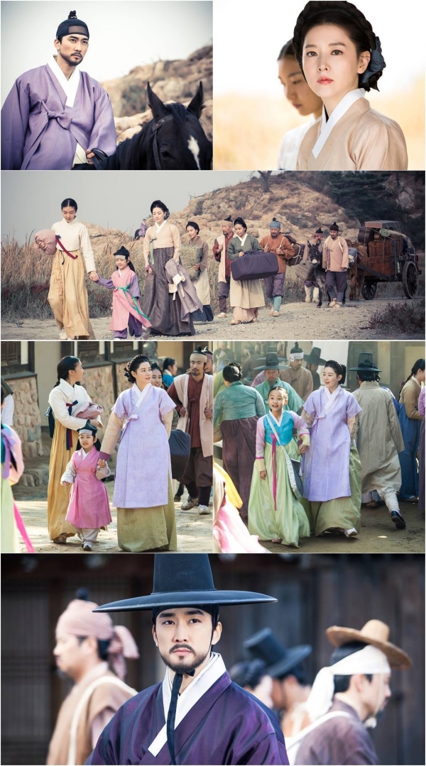 ▲'사임당 빛의 일기' 이영애 송승헌(사진=그룹에이트, 엠퍼러엔터테인먼트코리아)