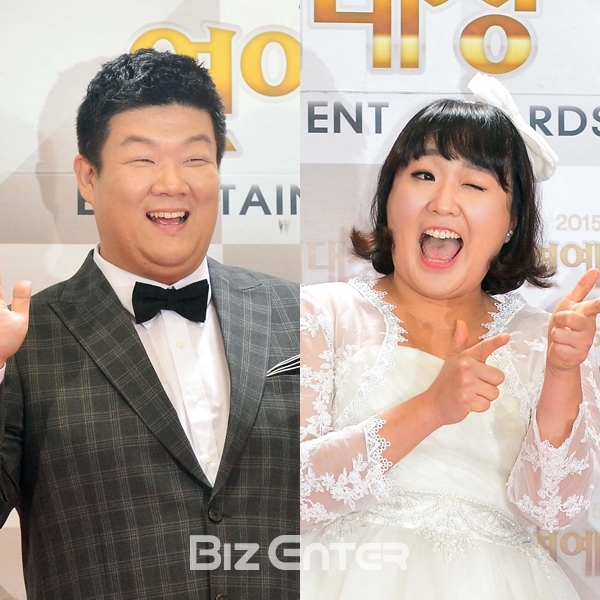 ▲유민상 이수지(출처=비즈엔터)