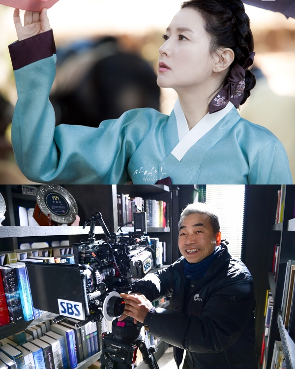 ▲'사임당 빛의 일기' 사임당 역의 배우 이영애(위), 촬영감독 서득원(사진=SBS)
