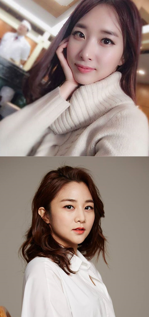 ▲김선신, 정다은 아나운서(사진=인스타그램, 페이스북)