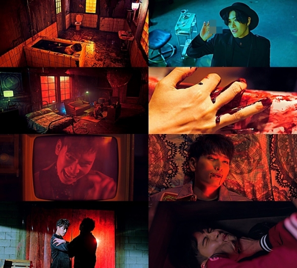 ▲그룹 크로스진 '블랙 오어 화이트' 뮤직비디오(사진=아뮤즈)