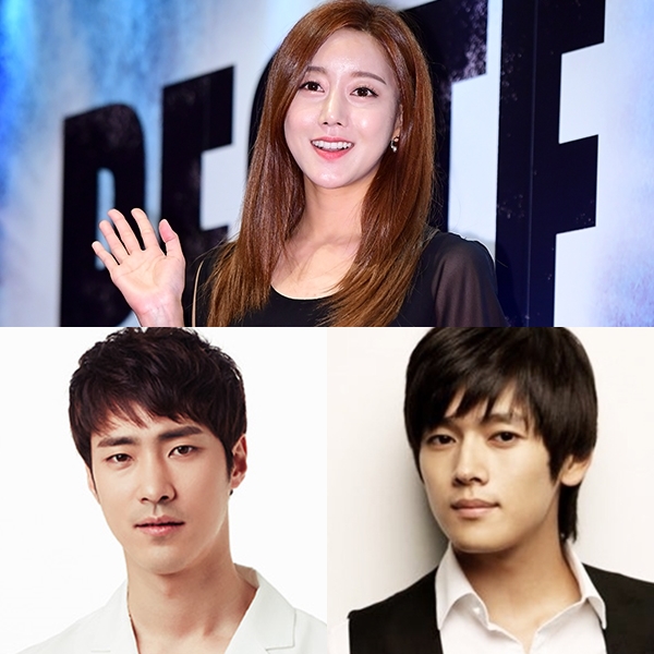 ▲오승아, 최성재, 김주영(출처=비즈엔터, 팬 스타즈컴퍼니, 매니지먼트구)