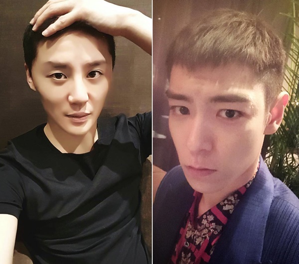 ▲그룹 JYJ 김준수(좌), 빅뱅 탑(사진=김준수, 탑 SNS)