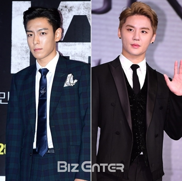 ▲그룹 빅뱅 탑(좌), JYJ 김준수(사진=윤예진 기자 yoooon@)