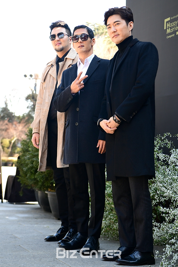 ▲(왼쪽부터)김태우, 박준형, 데니안(사진=윤예진 기자 yoooon@)