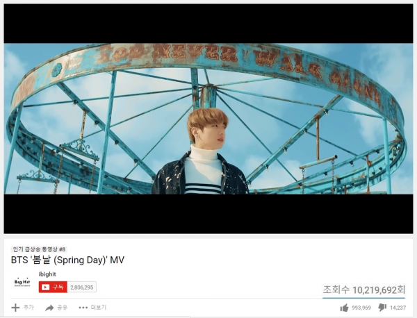 ▲(출처=방탄소년단 유튜브 페이지 캡처)