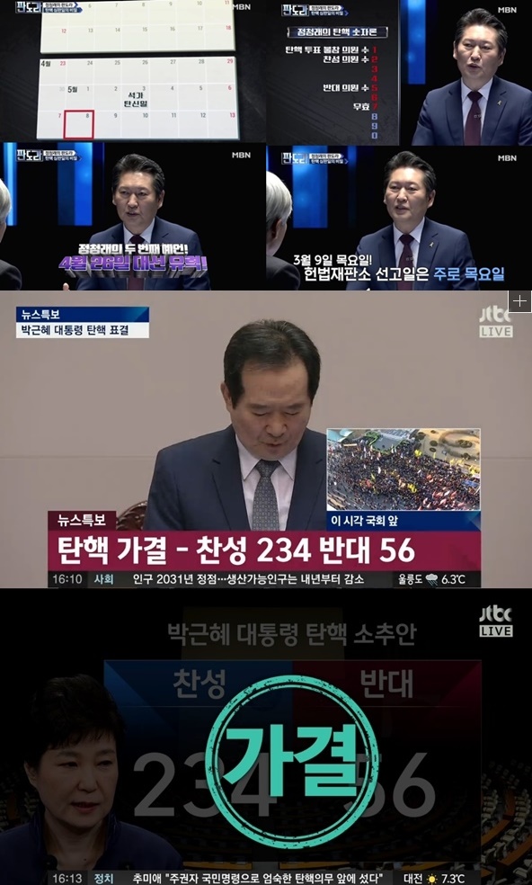 (▲MBN '판도라' 정청래 전의원, JTBC '뉴스')