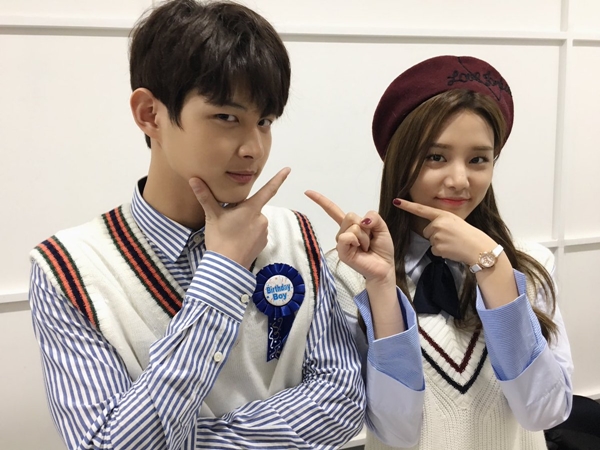 ▲배우 이서원, 라붐 솔빈(사진=KBS2 '뮤직뱅크' 공식 트위터)