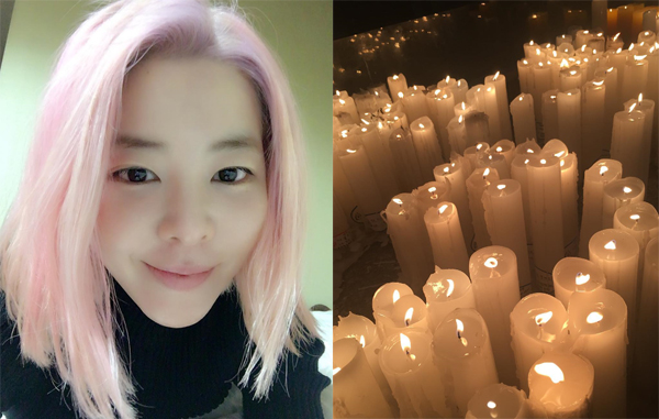 ▲배우 김규리가 17일 오후 열애설에 대해 부인했다.(사진=인스타그램)