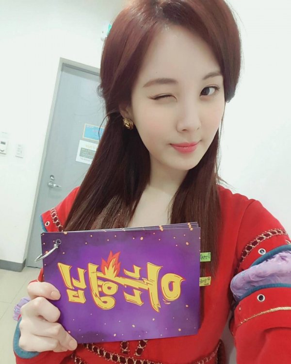 ▲JTBC '아는 형님'에 출연한 걸그룹 소녀시대 서현(사진=서현 SNS)