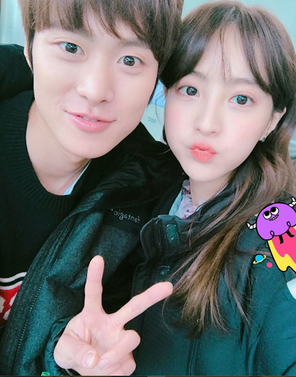 ▲배우 공명 정혜성(사진=인스타그램)