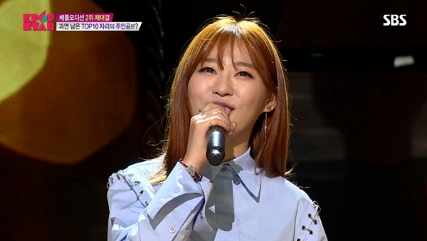 ▲마은진(사진=SBS 'K팝스타6' 캡처)