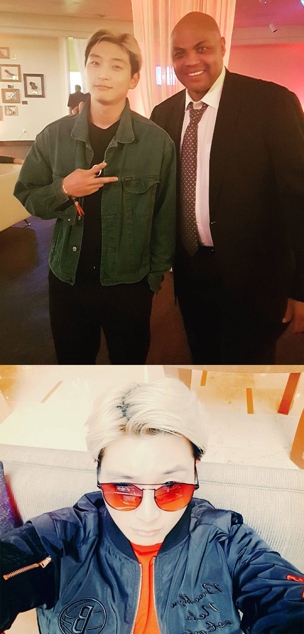 ▲정진운이 20일 오전(한국시간)미국 루이지애나주 뉴올리언스에서 열린 NBA 올스타전을 직접 관람했다.(사진=인스타그램)