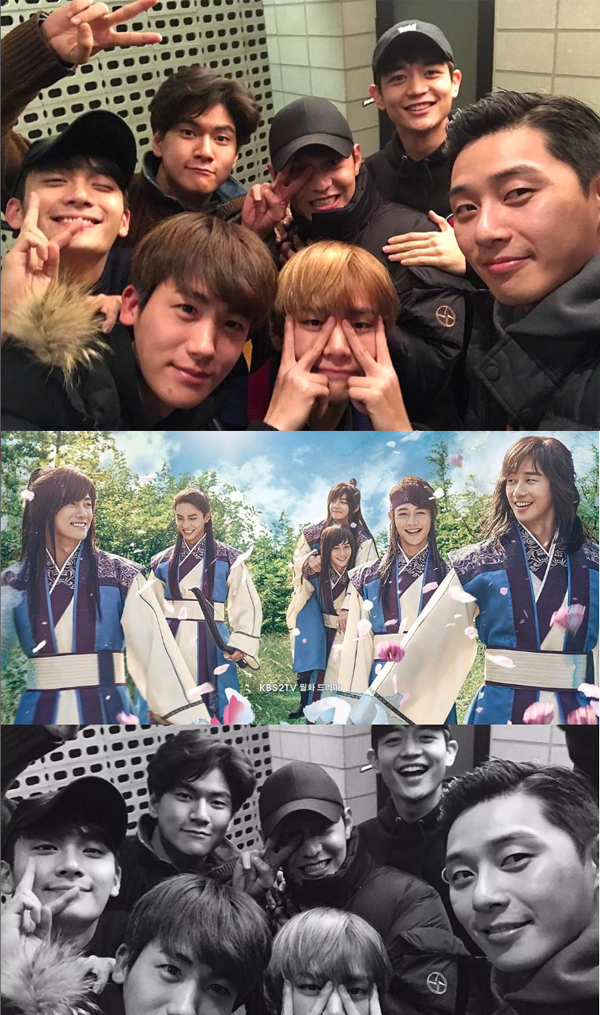 ▲'화랑' 배우들이 종영소감을 전했다.(사진=인스타그램, KBS2)